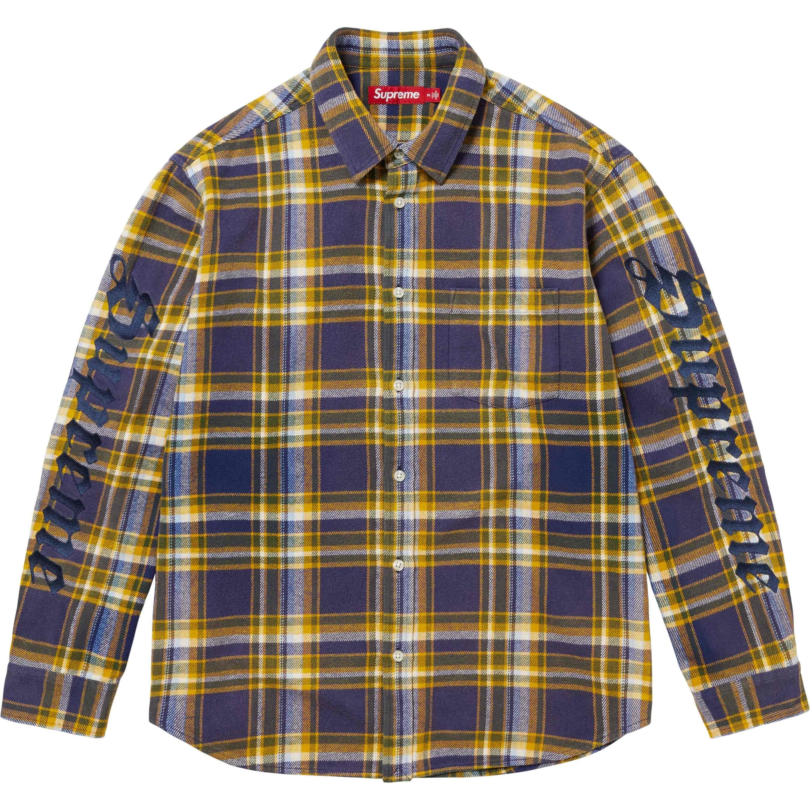 Old English Plaid Flannel Shirt view 3